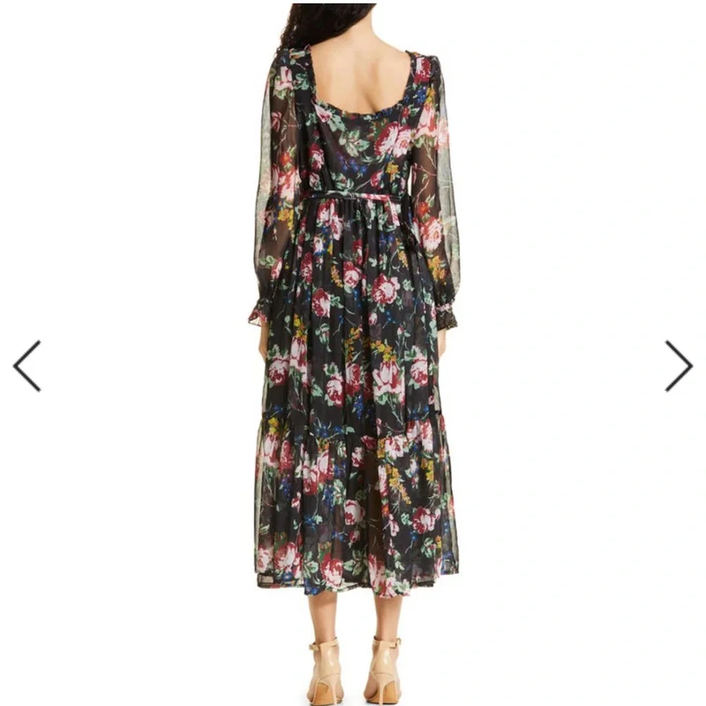 BYTIMO Floral Wrap Bodice Long size S - Picture 3 of 6